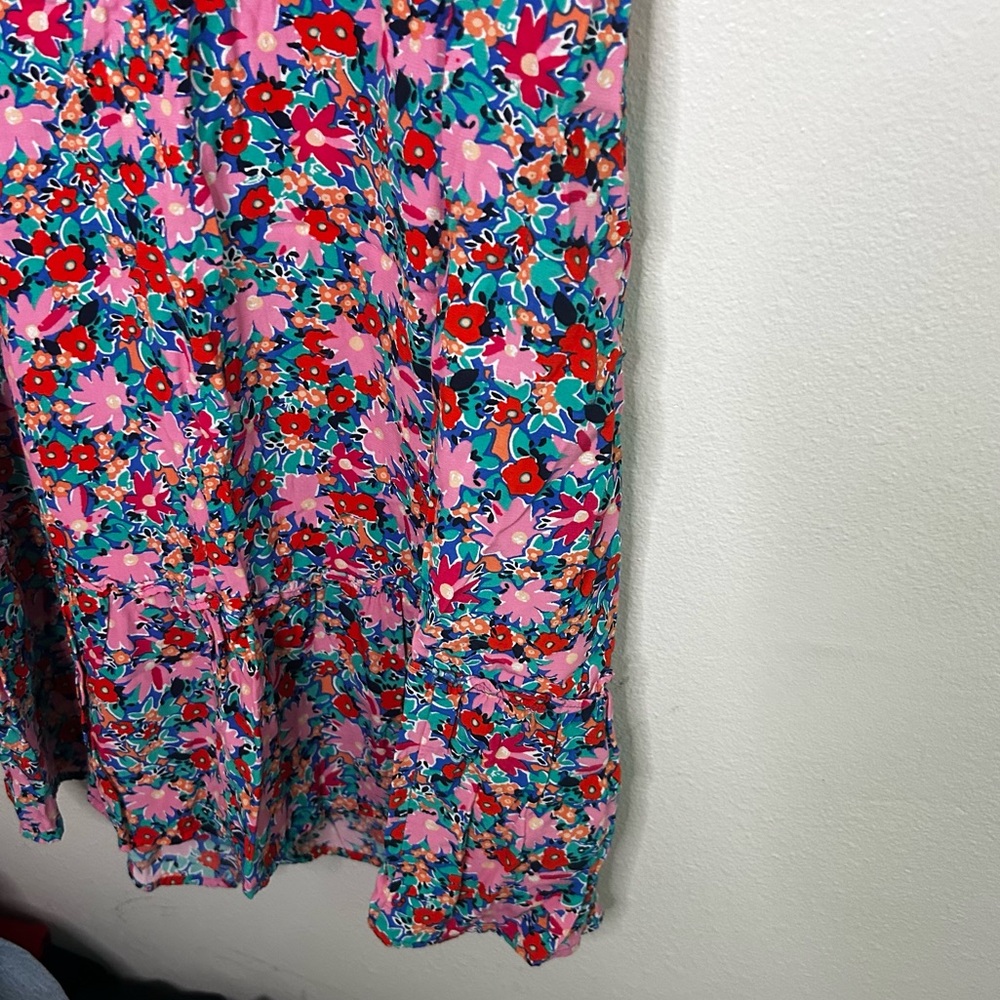 Loft floral print tie back sundress - Picture 5 of 9
